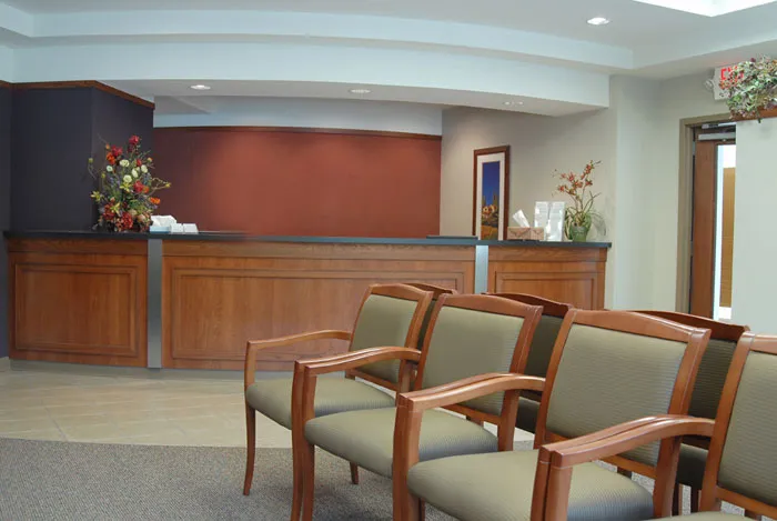 Mayfair reception area
