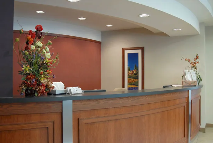 Mayfair front desk area