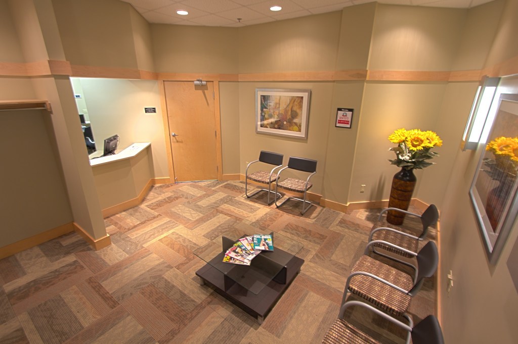 Patient waiting area