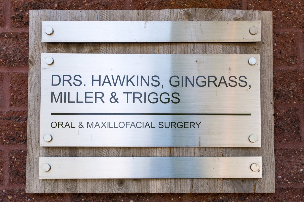 Drs. Office Door Sign