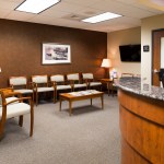 Patient area with multiple chairs