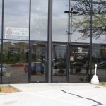 Outside of office building